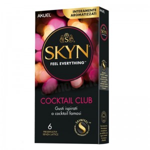 preservativi aromatizzato akuel skyn cocktail club