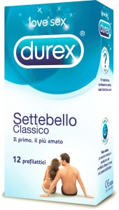 preservativi normali: durex settebello classico